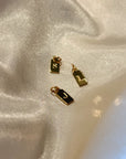 Rectangle Letter Charm | Gold-Fill