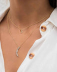 Luna Necklace | 14k Gold