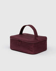 Small Cosmetic Case: Mahogany