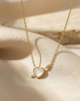 MOP Heart Necklace