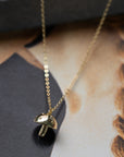 Mushroom Necklace