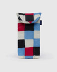 Puffy Glasses Sleeve - Painted Check