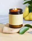 Pear & Basil Soy Candle