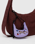 Baggu Crescent Bag Charm - Embroidered Pony