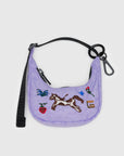 Baggu Crescent Bag Charm - Embroidered Pony
