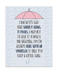 When It Rains It Pours | Greeting Card
