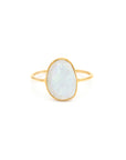Selena Slice Ring: Moonstone