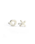 X + O Studs | Sterling Silver
