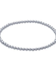 Silver Beaded Bracelet