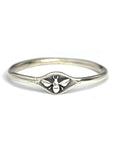 Small Bee Signet Ring