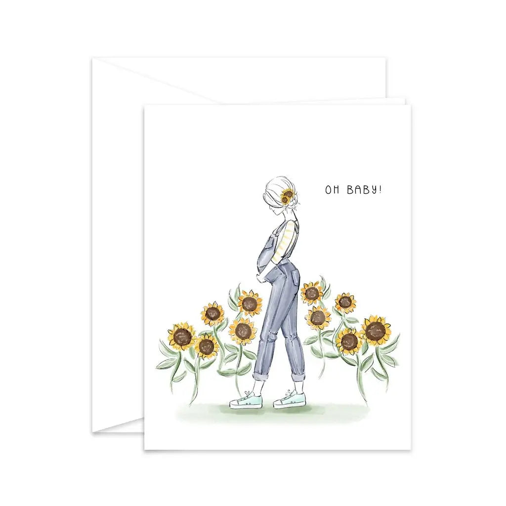 Oh Baby! - Greeting Card