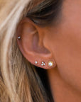 Tiny Studs | Solid Gold