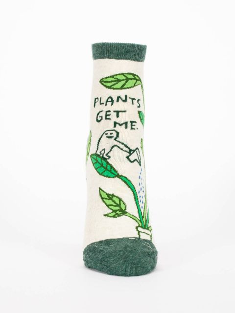 Blue Q Plants Get Me Women's Ankle Socks