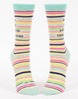 Shhh... I'm Overthinking Socks - Women