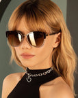Iris Sunnies: Gold