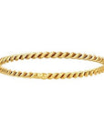 Twisted Stacking Ring  | Gold