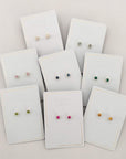 Astrid Stud Earrings (various colours)
