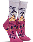 Blue Q I'm Not Bossy, I'm The Boss Women's Crew Socks