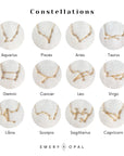 Zodiac Constellation Necklaces