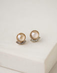 Mimosa Post Earrings - Champagne