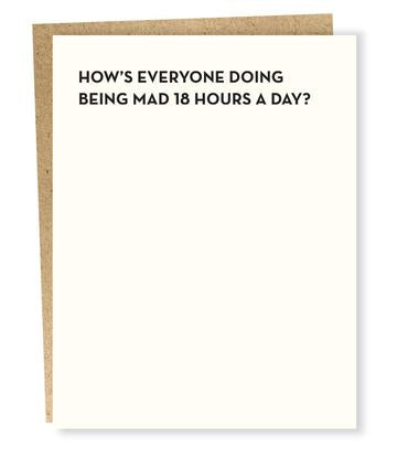 18 Hours - Greeting Card | JV Studios Boutique