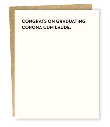 Corona Cum Laude - Greeting Card