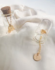 Circle Letter Necklace | Gold-Fill