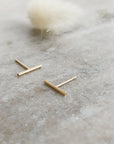 Bar Studs |Gold