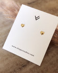 Tiny Heart Studs | Gold-Fill