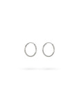 Endless Sleeper Hoops | Silver