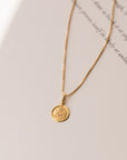 Love Token Necklace - Circle | LEAH ALEXANDRA | JV Studios Boutique