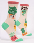 Proud Plant Mom Crew Socks