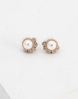 Empress Pearl Post Earrings