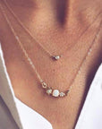 14K Gold Solo Diamond Necklace | LA KAISER | JV Studios Boutique