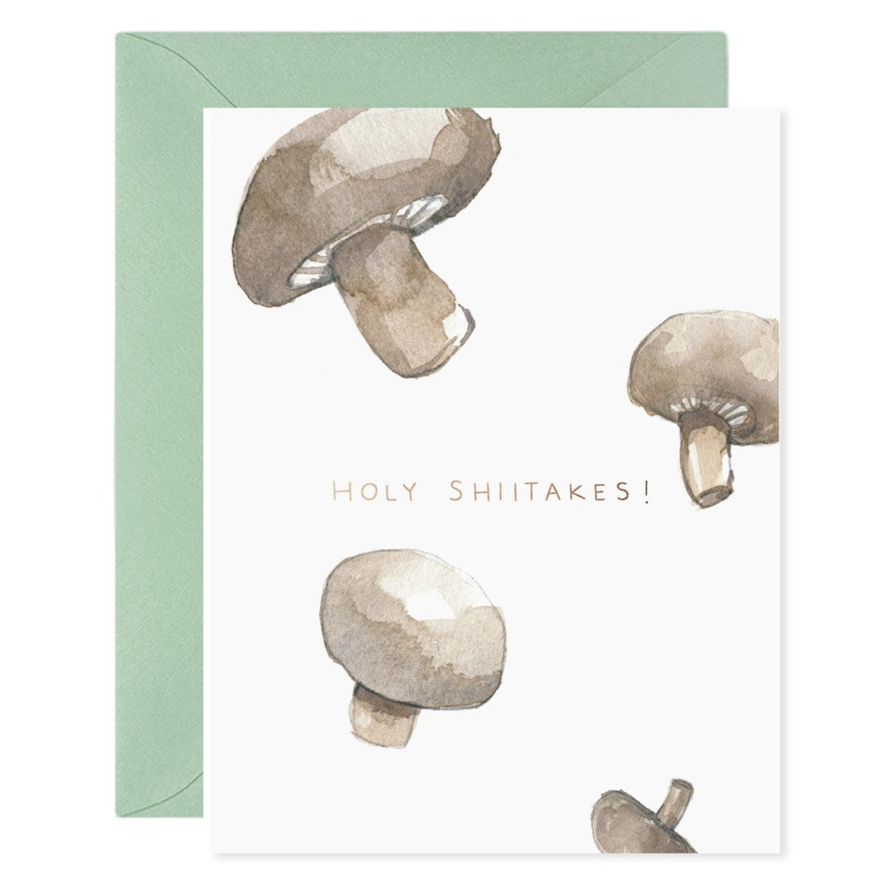 Holy Shiitakes - Greeting Card