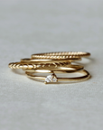 14K Lean On Me Ring | BLUBOHO | JV Studios Boutique