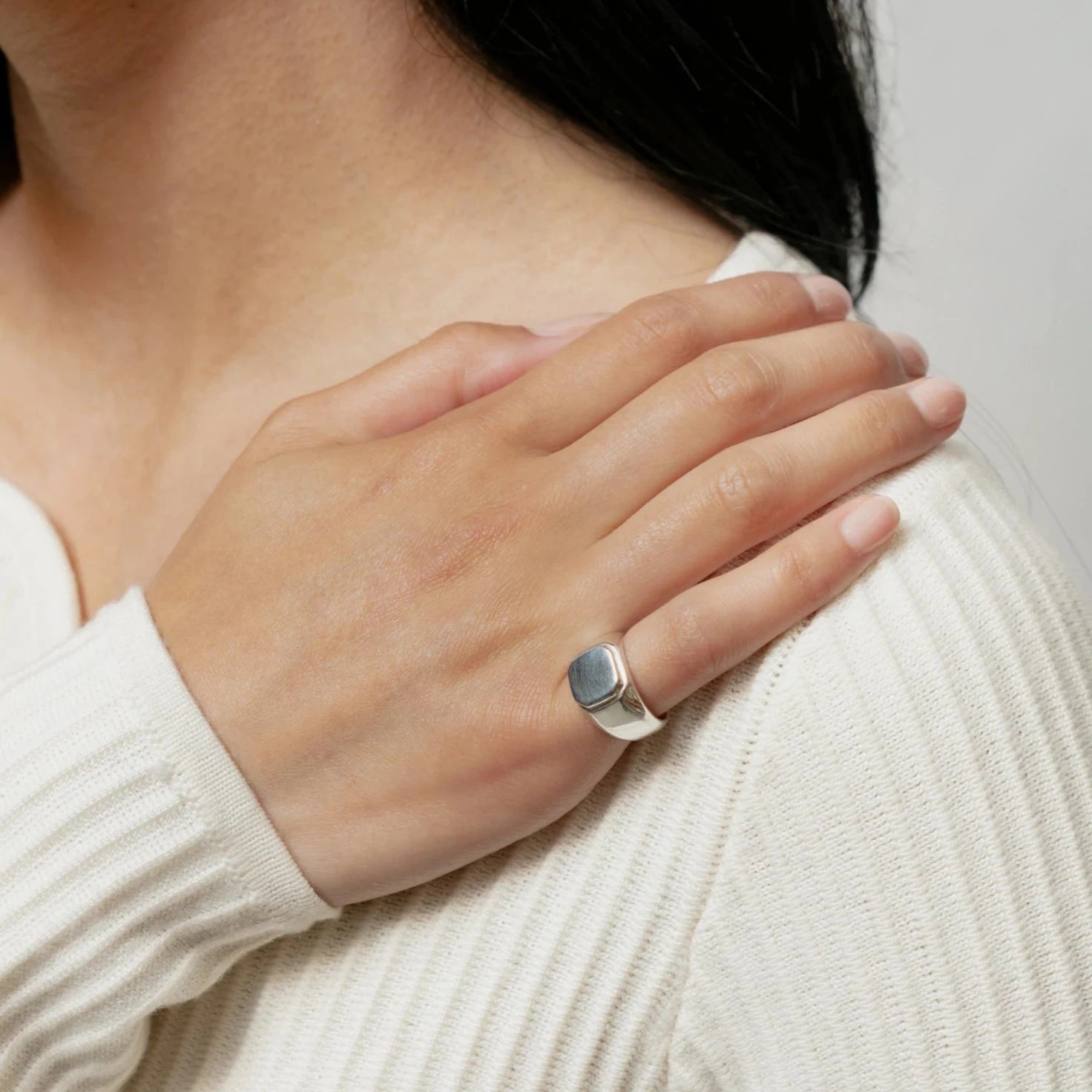 Leo Signet Ring | Silver