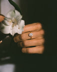 Mini Antiquity Ring: Moonstone