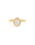 Mini Antiquity Ring: Moonstone