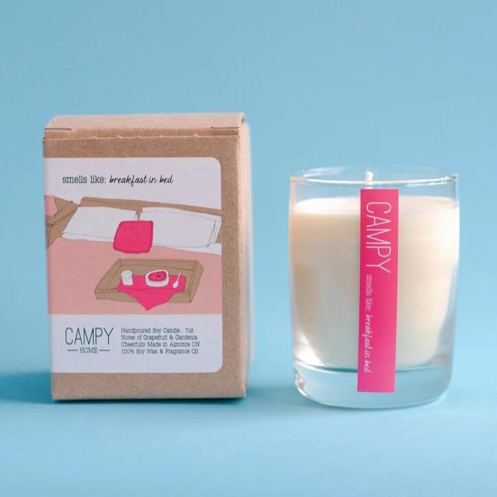 CAMPY CANDLES | Breakfast in Bed Candle | JV Studios &amp; Boutique