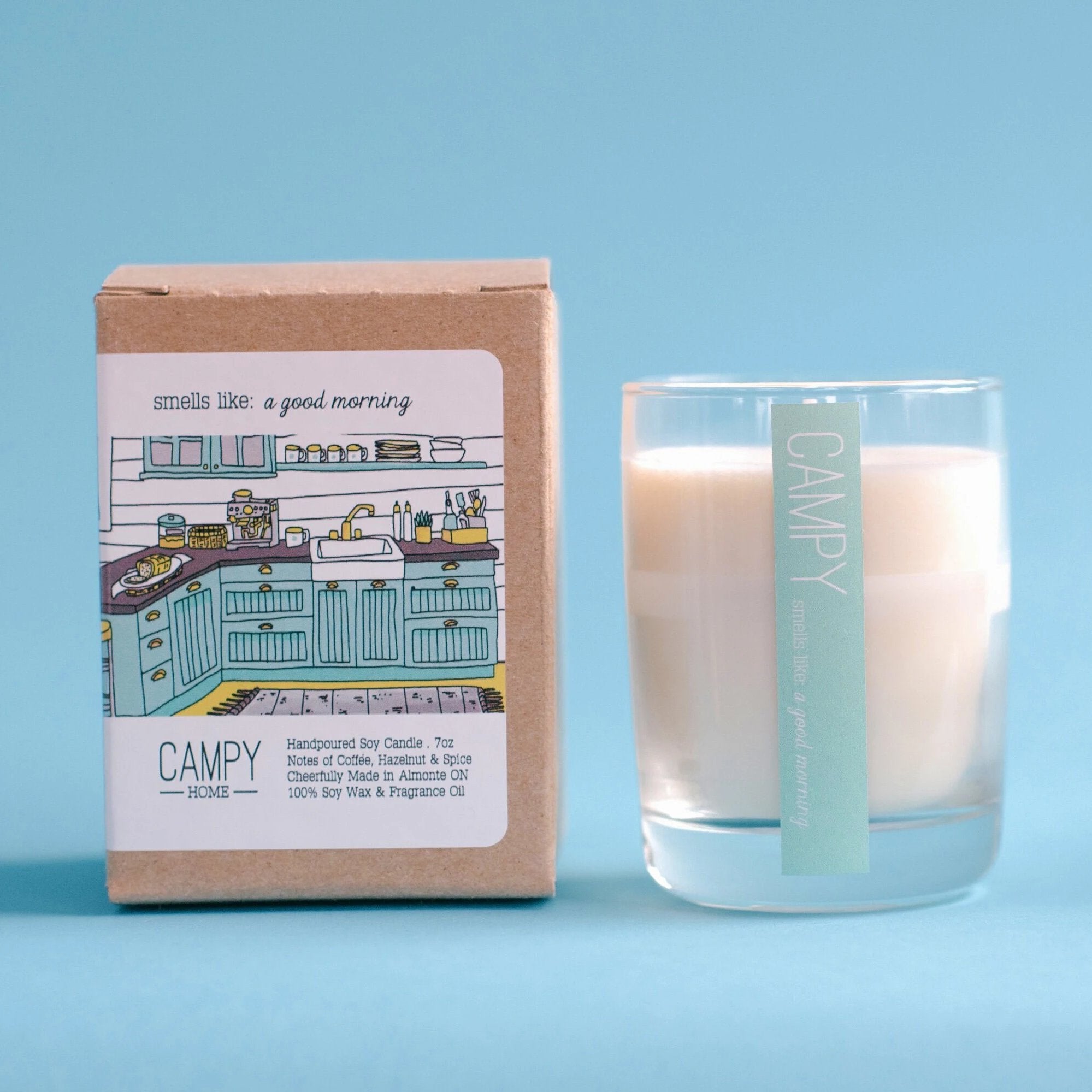 CAMPY CANDLE | A Good Morning | JV Studios & Boutique