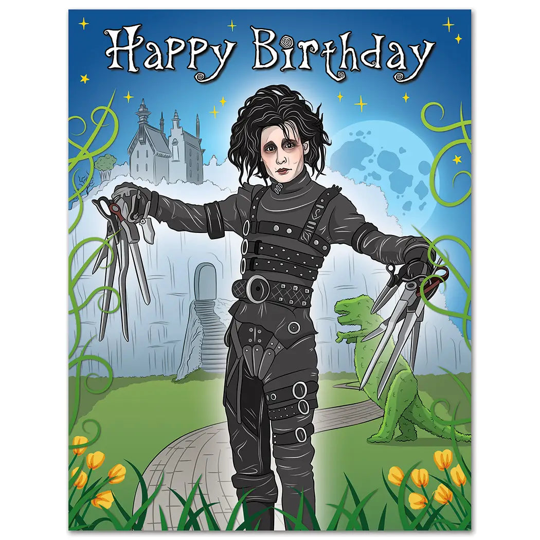 Scissorhands  - Greeting Card