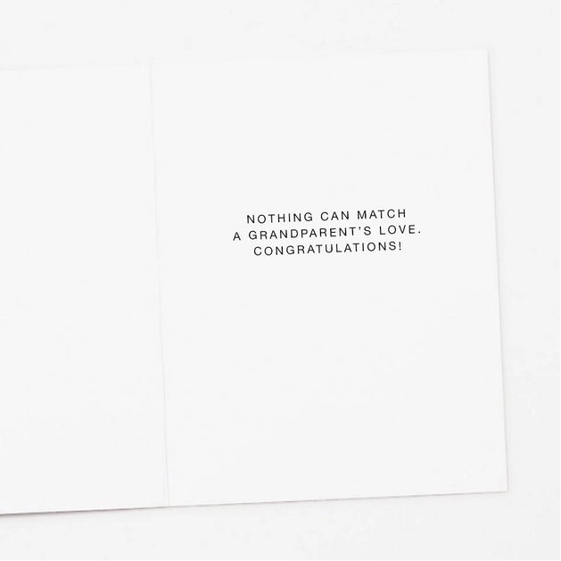 Teddy Bear New Grandparent | Greeting Card