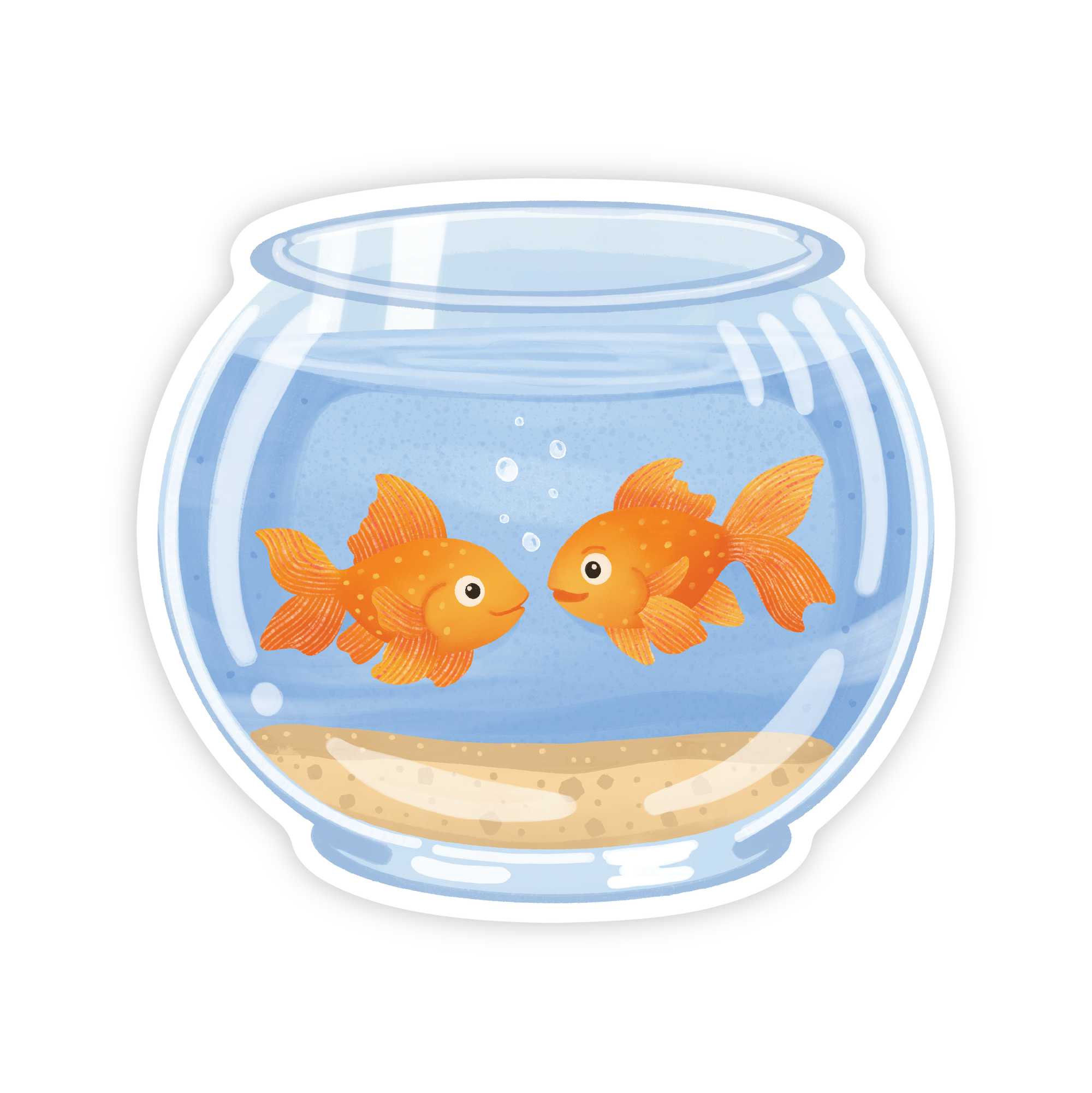 Goldfish Bowl  - Vinyl Sticker