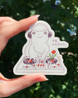 DJ Frog Sticker