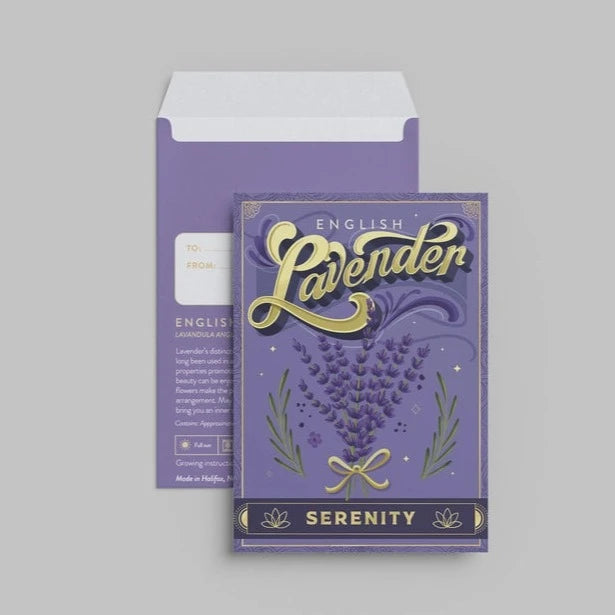 Lavender Seed Packet | Serenity