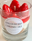 Strawberry Cheesecake Dessert Candle