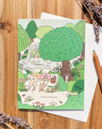 Peaceful Park - Just Because Card