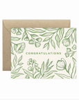 Congratulations Botanical Greeting Card