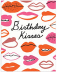 Birthday Kisses - Greeting Card